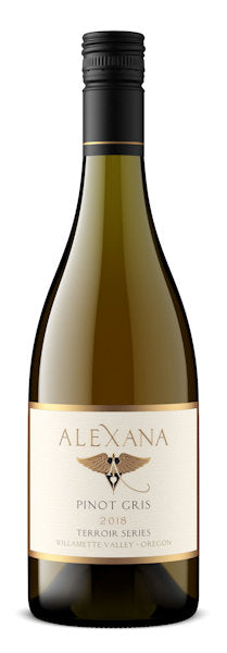 Alexana, Terroir Series, Pinot Gris, Willamette Valley, 2018