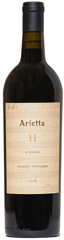 Arietta, H Block Hudson Vineyard, Bordeaux Red Blend, Napa Valley, 2005