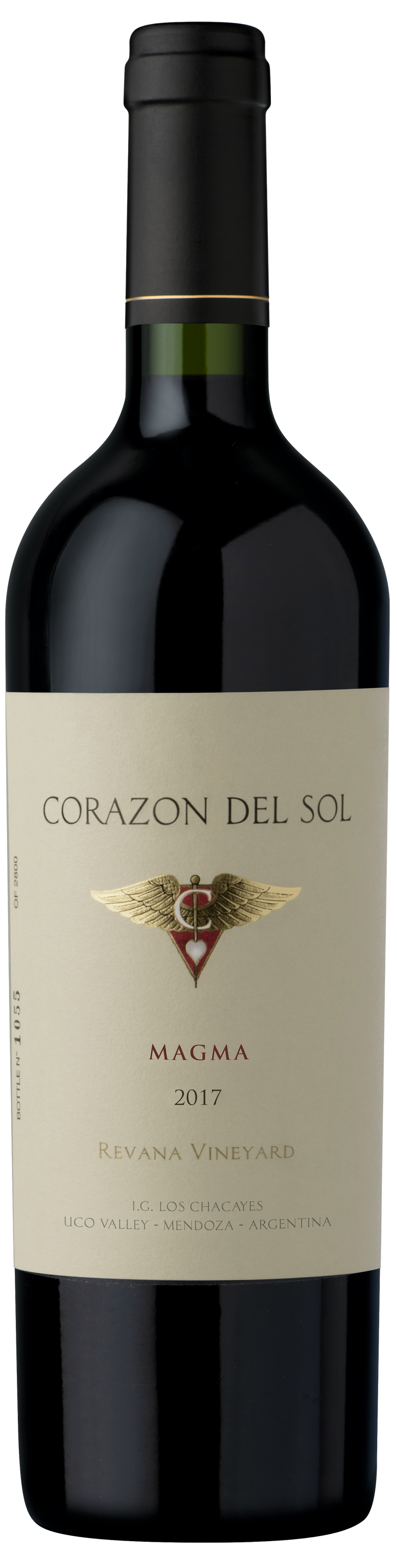 Corazon del Sol, MAGMA, Bordeaux Red Blend, Uco Valley, 2017