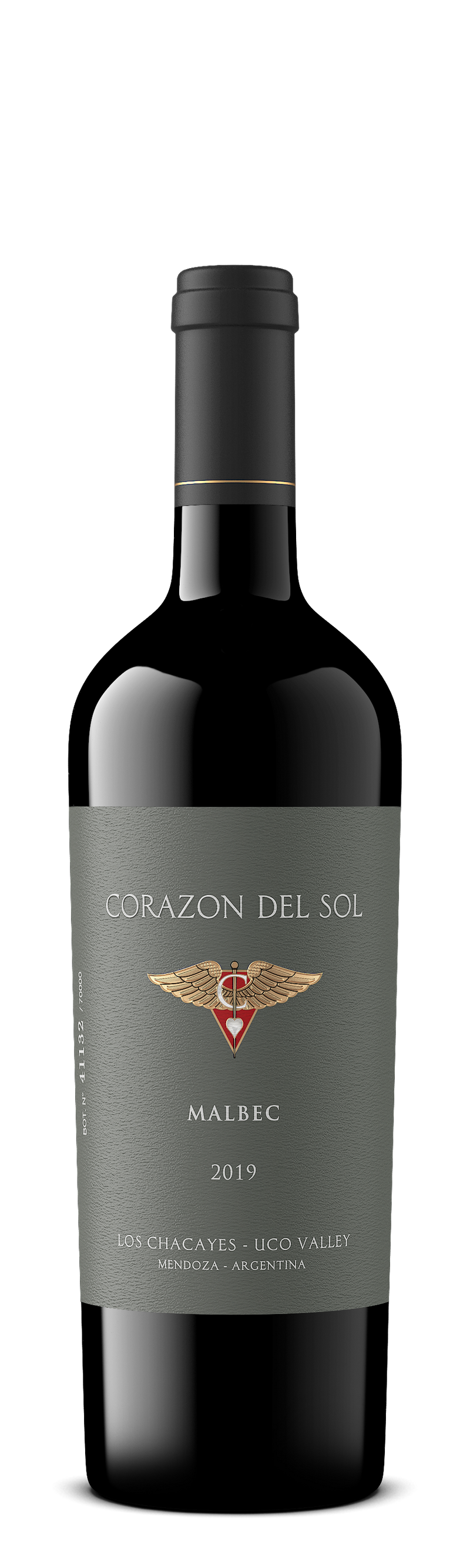 Corazon del Sol, Malbec, Uco Valley, 2018