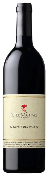 Peter Michael, L'Esprit des Pavots, Bordeaux Red Blend, 2018